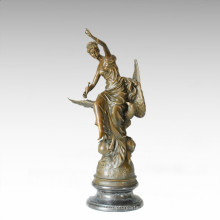 Мифология Фигура Статуя Орел Богиня Бронзовая скульптура ТПЭ-232